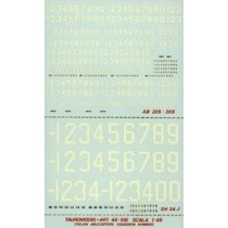 Decals Tauro Model TU48516