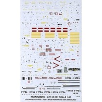 Decals Tauro Model TU48561