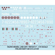 Decals Tauro Model TM722117