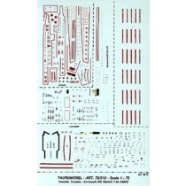 Decals Tauro Model TU72512