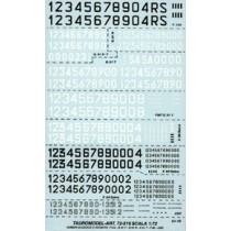 Decals Tauro Model TU72515