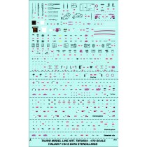 Decals Tauro Model TU72533