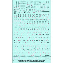 Decals Tauro Model TU72568