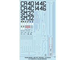 Decals Tauro Model TU72539