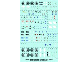 Decals Tauro Model TU72553