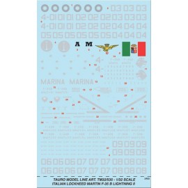 Decals Tauro Model TM32535