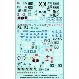 Decals Tauro Model TU48521