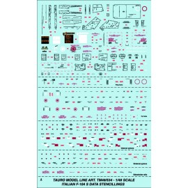 Decals Tauro Model TU48534