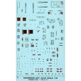 Decals Tauro Model TU48534