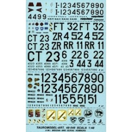 Decals Tauro Model TU48551