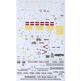 Decals Tauro Model TU48561