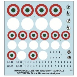 Decals Tauro Model TU322108