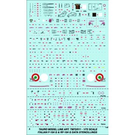 Decals Tauro Model TU72511
