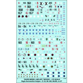 Decals Tauro Model TU72521