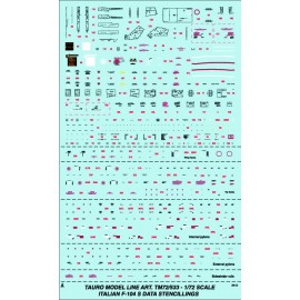 Decals Tauro Model TU72533