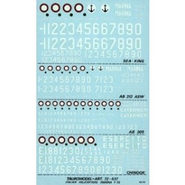 Decals Tauro Model TU72537