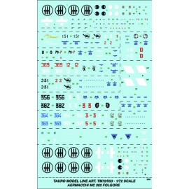 Decals Tauro Model TU72553