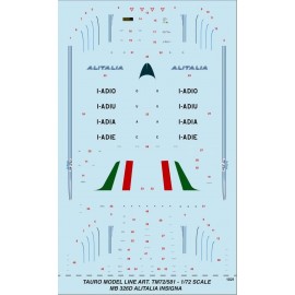 Decals Tauro Model TU72581