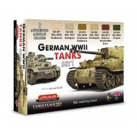 CS01 German Tanks WWII Set 1