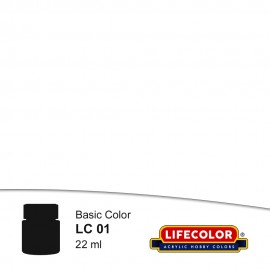 Acrylic colours Lifecolor Basic matt LC01