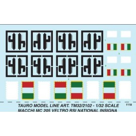 Decals Tauro Model TU322102