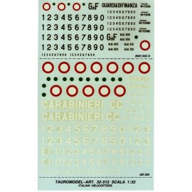 Decals Tauro Model TU32512