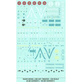 Decals Tauro Model TU32539