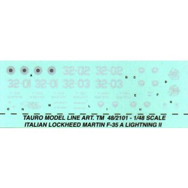 Decals Tauro Model TU482101
