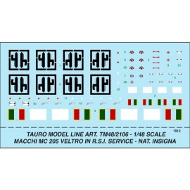 Decals Tauro Model TU482106
