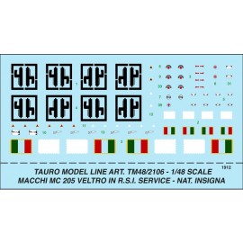 Decals Tauro Model TU482106