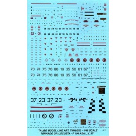 Decals Tauro Model TU48553