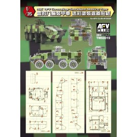 Accessories Afv Club for tanks 1-35 scale TW60019