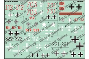 Decals Brach Models BMD06