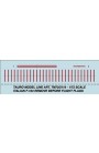 Decals Tauro Model TU722116