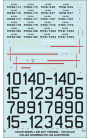 Decals Tauro Model TU48584