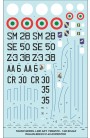 Decals Tauro Model TU48579